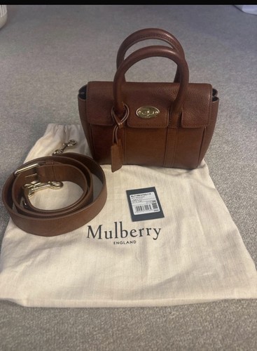 Mulberry mini bayswater oak - mulberry,