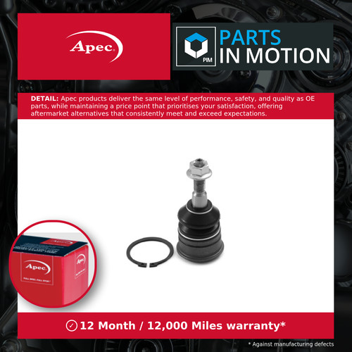 Ball joint upper - ball, apec