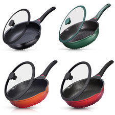 Frying Pan with Lid Nonstick