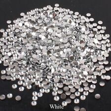 12 Colours 1000pcs Crystal Flat Back Acrylic Rhinestones Gems 3mm 4mm 5mm Craft