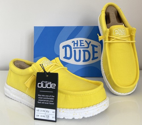 Hey dude wally slub canvas - wally,
