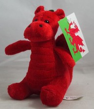 Plush Welsh Dragon Souvenir