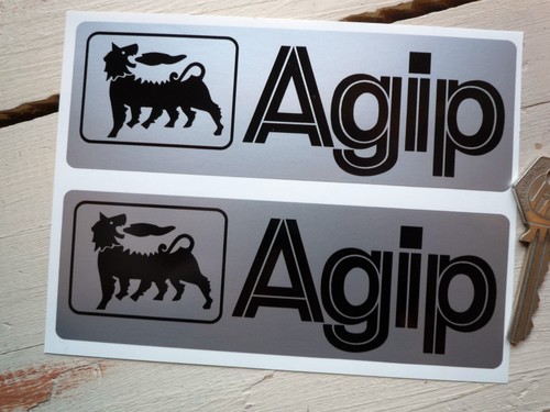 Agip black silver 6 - silver,