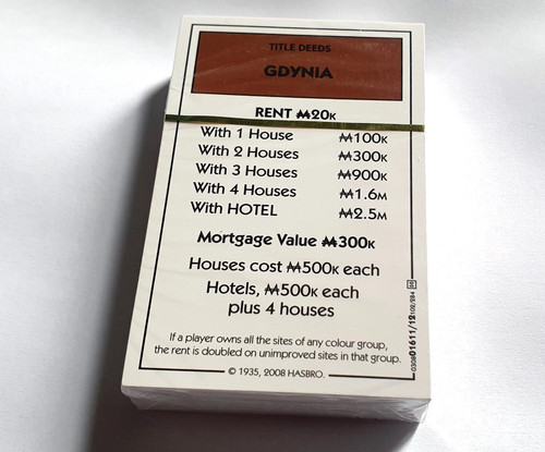 Full set world monopoly - set, of
