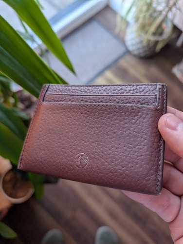 Mulberry oxblood credit card - credit,
