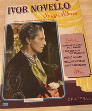 IVOR NOVELLO Song Album BOOK
