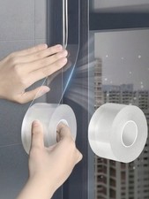 5M Seal Adhesive Silicone Draught Excluder Window Door Tape Weather Stopper NEW