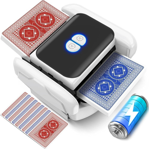 Automatic card shuffler - automatic,