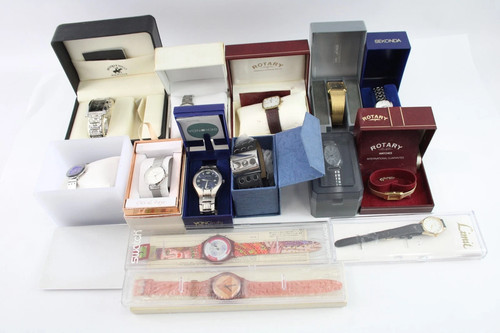 Assorted boxed watches - 15,
