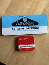 Vintage Alastroplast Adhesive Dressings & Elastoplast Tins