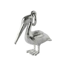 Sterling Silver Pelican Bird