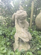Vintage Composite Stone Statue