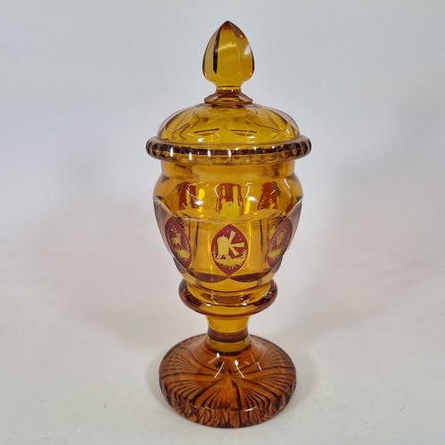 Antique bohemian amber flush - bohemian,