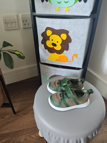 Clarks boys green canvas - green,