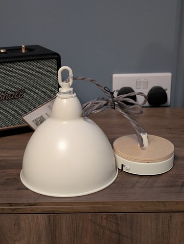 Wooden and cream domed - wooden,