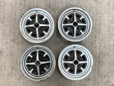 MGB ROADSTER & GT (1970-80) SET OF ROSTYLE STEEL WHEELS 14" x 5J, PICK UP M1 J18