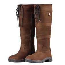 Ladies long country boots knee - ladies,