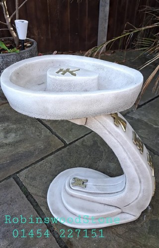 Stone concrete tiki - stone,