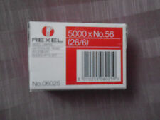 Rexel: Staples:  5000 x No.56: (26/6)