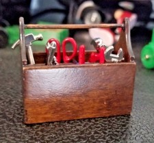 RC Scale Wooden Toolbox & 8