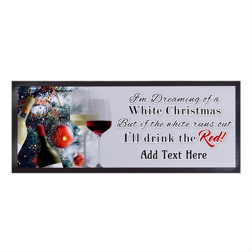 Bar runner christmas wine - bar,