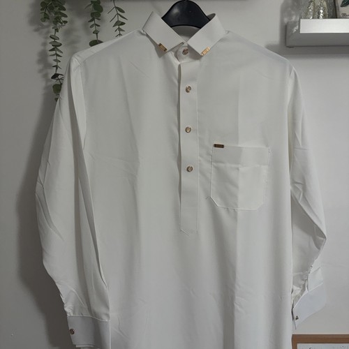 White thobe jubba jubbah - white,