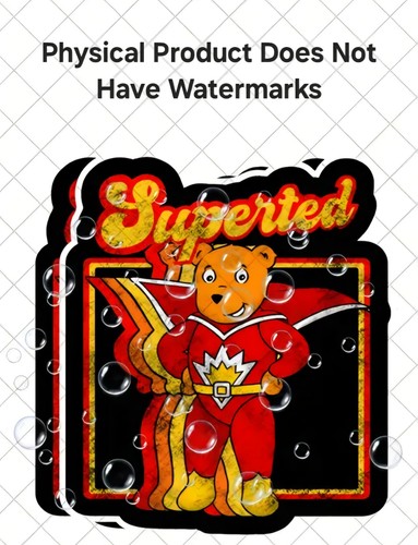 Superted show vinyl wall - tv,