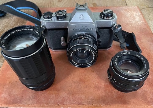Ashahi pentax spotmatic camera - ashahi,
