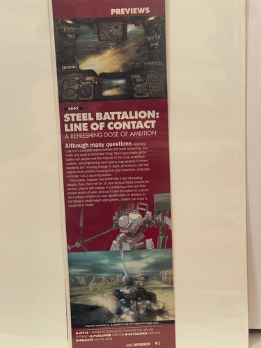 Steel battalion line - steel,