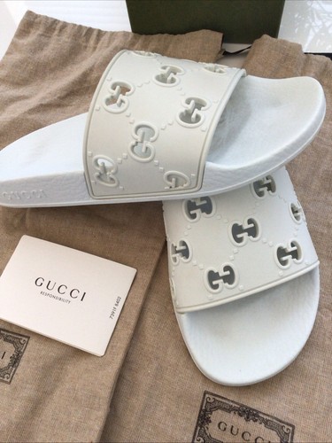 Gucci slides white - gucci,