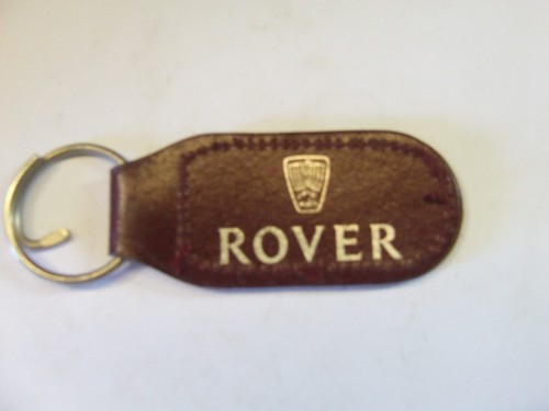 Rover leather key ring - rover,