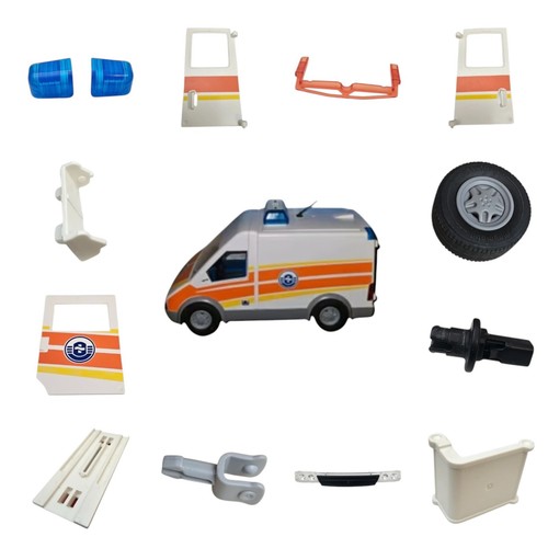 Playmobil 5541 ambulance parts - playmobil,