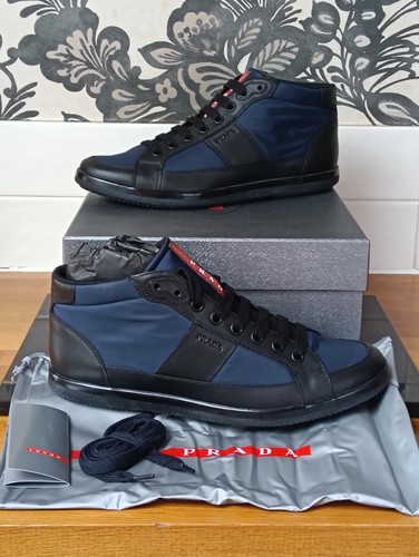 Prada high top trainers shoes - trainers,