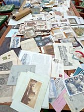 Cabinet Photos Letters Documents Ephemera Unsorted Collection from 1800’s up