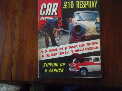 Car mechanics july 1963 - july,