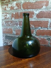 Antique Dutch Onion Bottle - Dug From Wreck 1720-1760