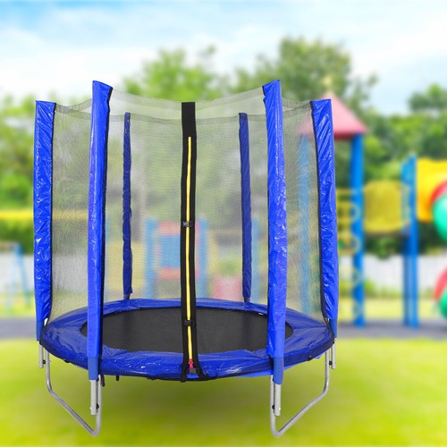 Jumping round trampoline - round, youth