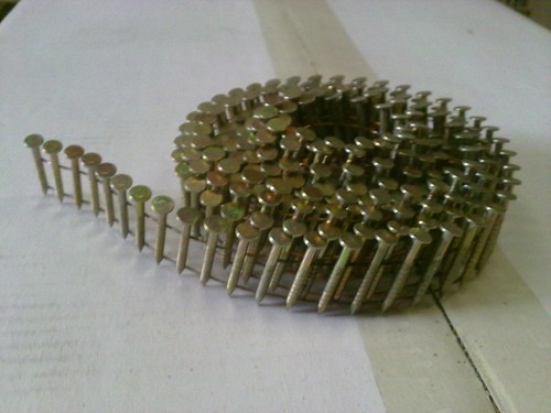 Conical wire collated coil - conical,