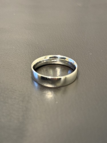 Platinum band size 6mm - platinum,