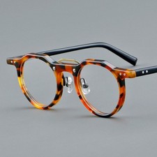 Retro round fashion eyeglasses - retro,