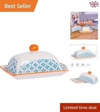 Elegant Blue Floral Butter