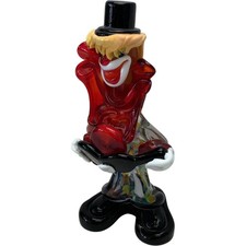Murano Glass Colourful Clown