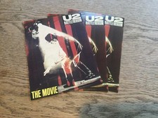 U2 Rattle and Hum movie flyers