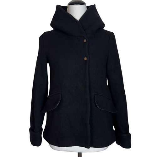 Zara wool blend - zara, hooded