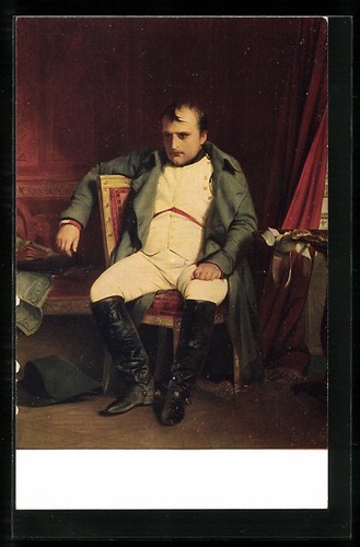 Postcard napoleon in - of,