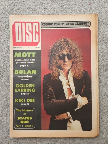Disc newspaper march 8th - march, 1974