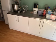Stainless Steel WorkTop Prep Bench Commercial Catering Table Kitchen Equip