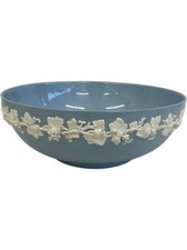 Wedgwood Blue Embossed Queens