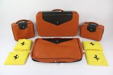 2002-06 Ferrari 575 Superamerica Complete 4-Piece Schedoni Luggage Set