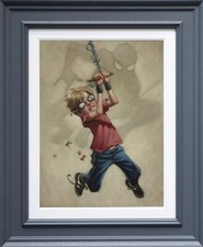 Craig Davison - Does Whatever A Spider Can - Canvas (Framed)